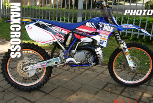 YAMAHA YZ125 YZ250 2002-2014 MUSCLE MILK STYLE